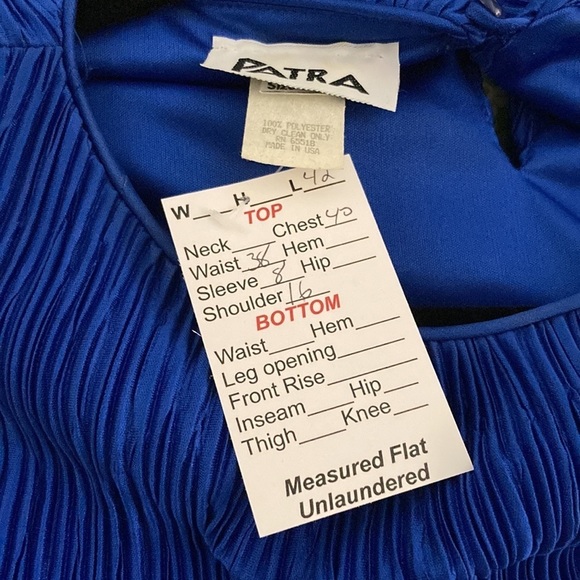 Size 10 formal mother of the bride dress. Blue “Ursula” tag Pic is true color B2 - Picture 7 of 7